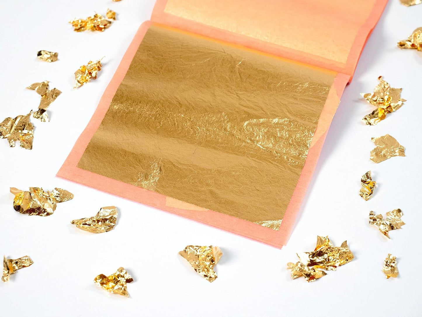 24K Pure Gold Leaf Sheets